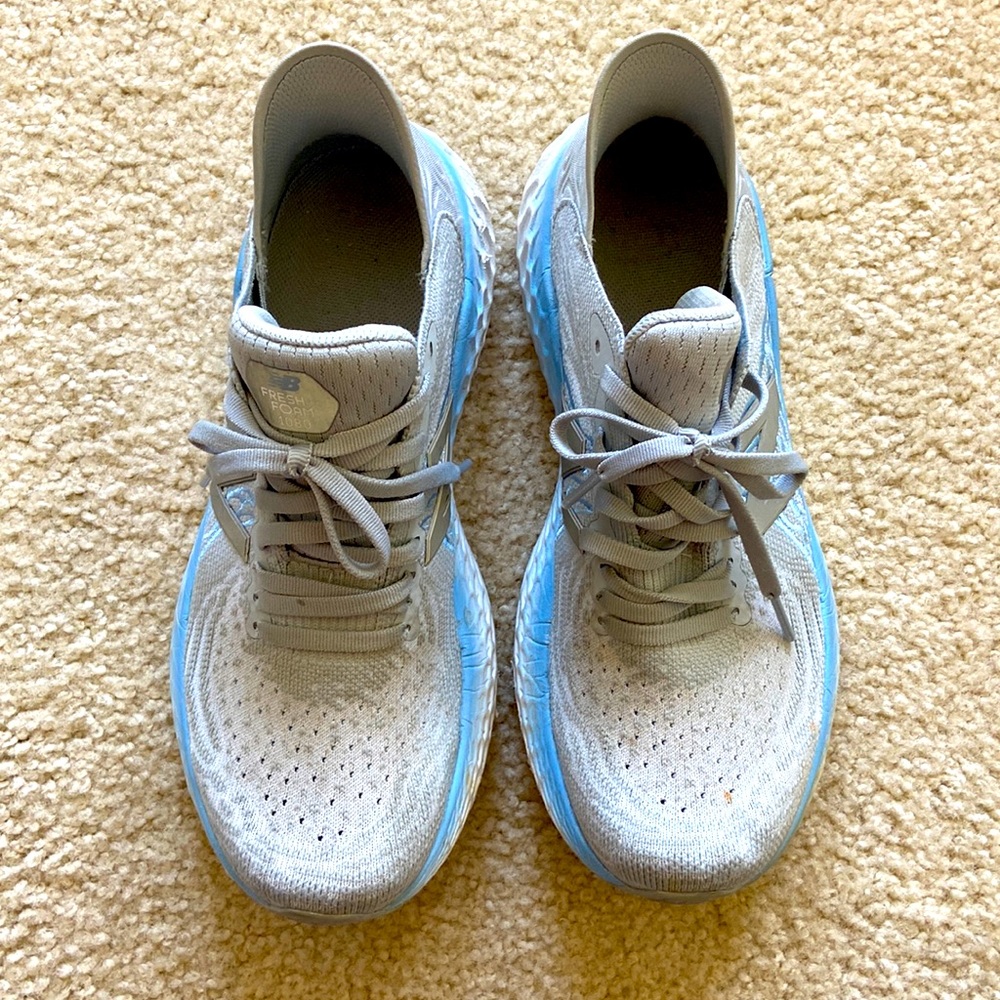 New Balance used running shoes, size 8.5